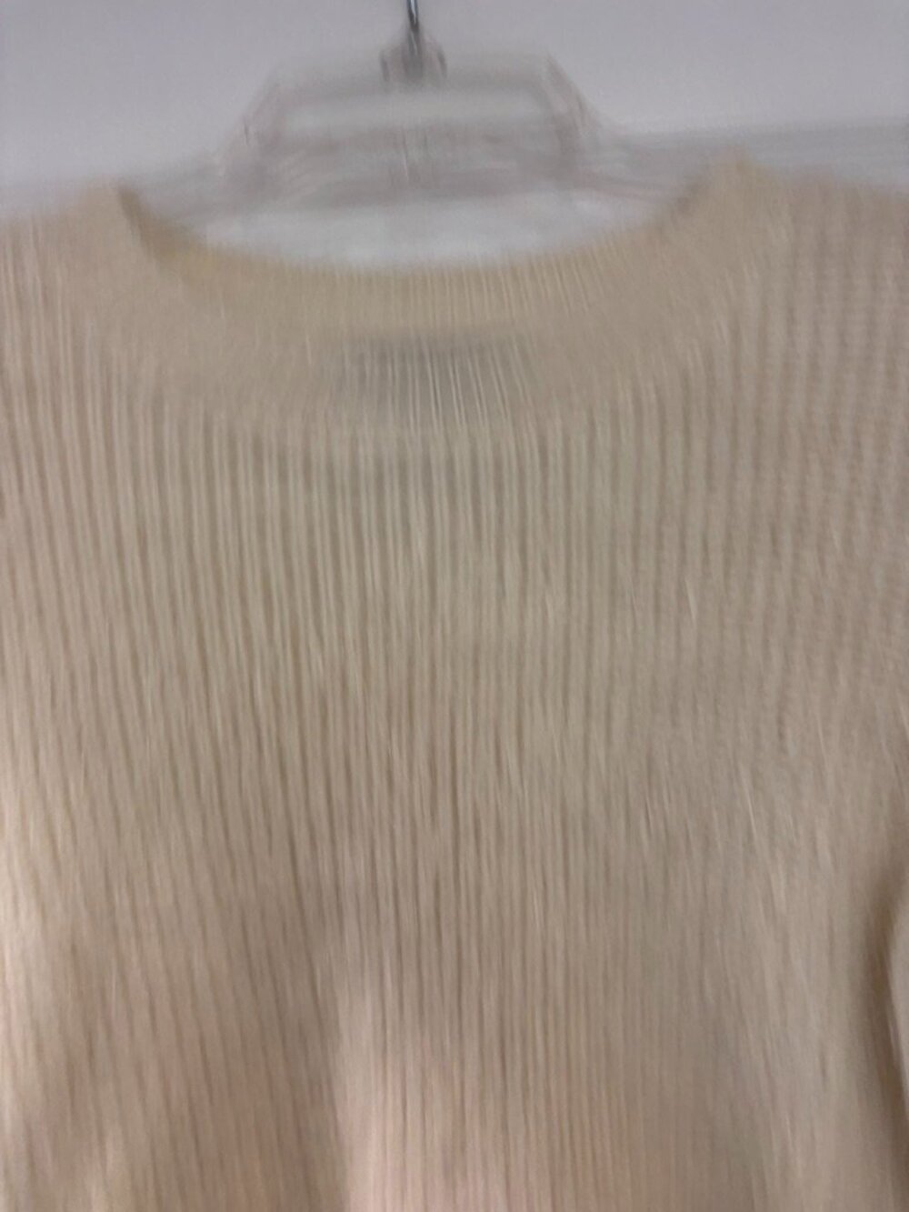 Forever 21 Cream Fuzzy Sweater - Picture 2 of 6
